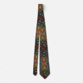 Cravate de l'art spirituel des yeux flamants visio (Dos)