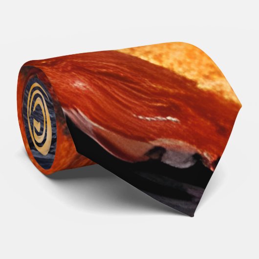 Cravate de lave chaude (Roulé)