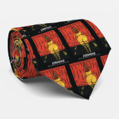 Cravate de "Le Bon Cabaret" par Zermeno (Roulé)