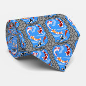 Cravate de l'étang Koi (Roulé)