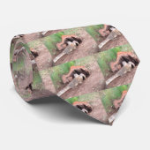 Cravate de lézard de moniteur de l'eau (Roulé)