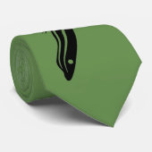 Cravate de lézard de Skink (Roulé)