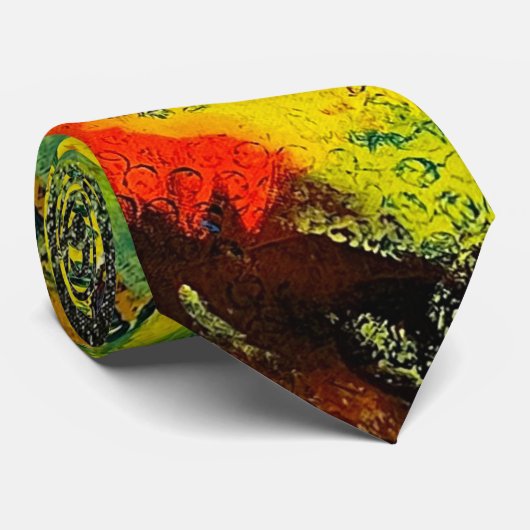 Cravate de libellules (Roulé)