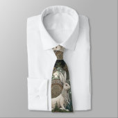 Cravate de lièvre céleste, Design céleste vert (Attaché)