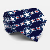 Cravate de logo de l'Armée de l'Air (Roulé)