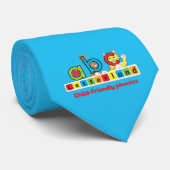 Cravate de logo de Letterland | (Roulé)