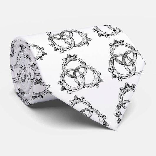 Cravate de logo de trinité (Roulé)