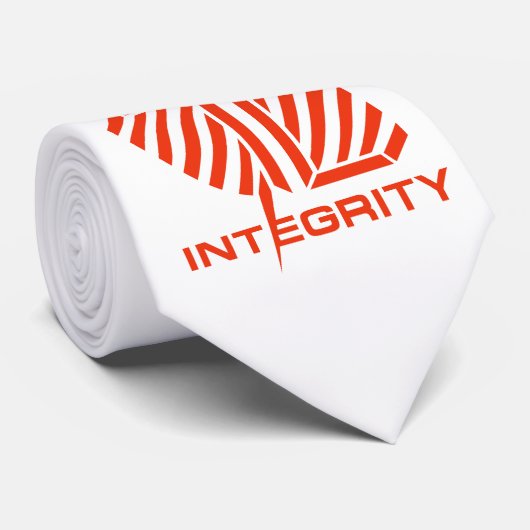 Cravate de logo d'intégrité (Roulé)