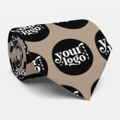 Cravate de logo simple Entreprise (Roulé)