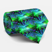 Cravate de lumière Flash Blue Green Rave (Roulé)