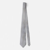 Cravate de luxe en or et gris (Devant)