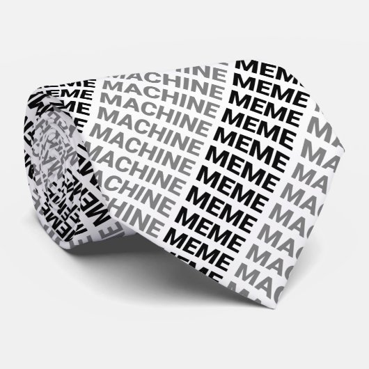 cravate de machine de meme (Roulé)
