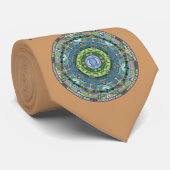 Cravate de mandala d'état du New Hampshire (Roulé)