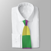 Cravate de Mardi Gras Illusion (Attaché)