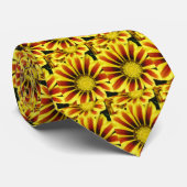 Cravate de marguerite africaine jaune (Roulé)