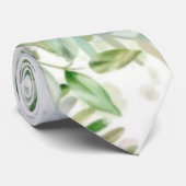 Cravate de Mariage aérien bleu foncé rustique (Roulé)