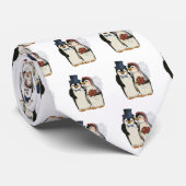 Cravate de mariée et de chambre de Mariage de ping (Roulé)