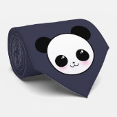Cravate de marine de Kawaii Panda-chan (Roulé)