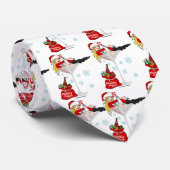 Cravate de Martini de fille de Père Noël (Roulé)