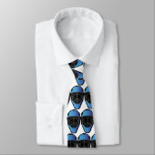 cravate de masque de gardien de but (Attaché)