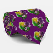 Cravate de masque de mardi gras (Roulé)