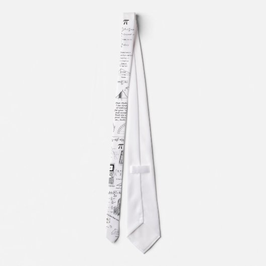Cravate de mathématiques (Dos)