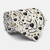 Cravate de Médecin | Cravate de Professionnel de l (Roulé)