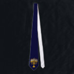 Cravate de Menorah<br><div class="desc">Illustration achetée.</div>