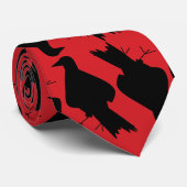 Cravate de merle - rouge (Roulé)