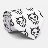 cravate de mini-crâne (Roulé)