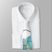 Cravate de modèle floral (Attaché)