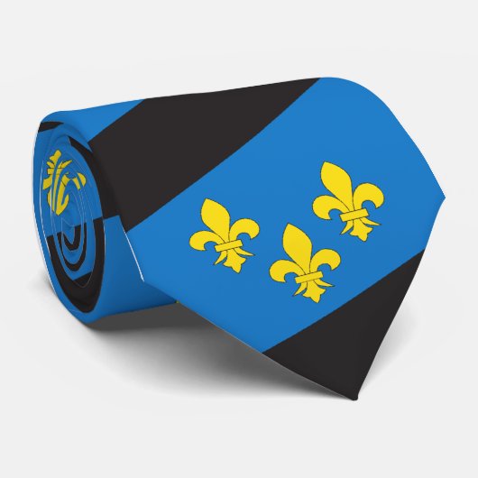 Cravate de Monmouthshire avec les rayures (Roulé)