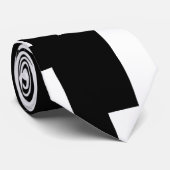 Cravate de motif de code QR (Roulé)