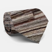 Cravate de motif de couche de roche de tons de la (Roulé)