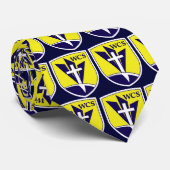 Cravate de motif de crête de marine (Roulé)