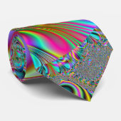 Cravate de motif de fractale (Roulé)