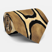 Cravate de MOTIF de GIRAFE (Roulé)