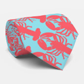 Cravate de motif de homard (Roulé)