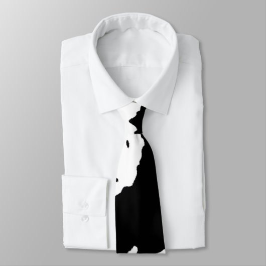 Cravate de motif de vache (Attaché)