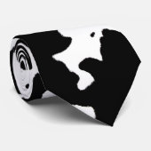 Cravate de motif de vache (Roulé)