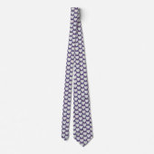 Cravate de motif en pierre de taille en diamant d' (Dos)