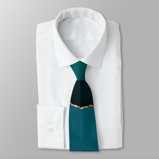 cravate de motif Mariage Turquoise en carrelage d' (Attaché)