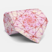 Cravate de Motif réseau neuronal (Roulé)