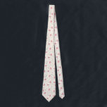 Cravate de Motif rétro atomique rose<br><div class="desc">Vous serez chatouillé rose par cette Cravate Motif rétro atomique rose. Le design est composé d'un arrière - plan crème avec des taches d'or, des rectangles roses et des slashes noirs, turquoise et roses. La motif rappelle le style moderne traditionnel du milieu du siècle. Vous êtes sûr de profiter de...</div>