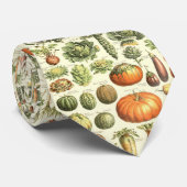 Cravate de Motif végétal - cravate d'art veg sain (Roulé)