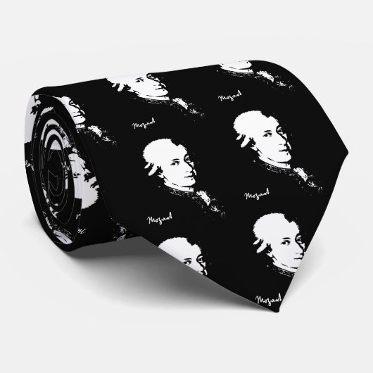 Cravate de Mozart pour ClarinetCentral.com (Roulé)