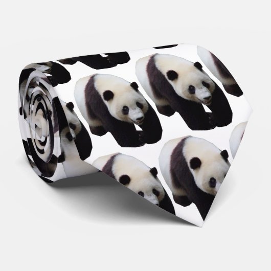 Cravate de Multi-Panda de panda géant (Roulé)