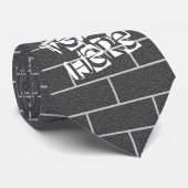 Cravate de mur de brique gris (Roulé)