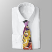 Cravate de musicien de saxo de jazz (Attaché)