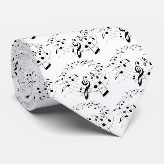 Cravate de musique ! (Roulé)